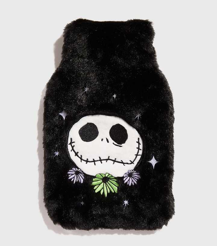 Skinnydip Black Nightmare Before Christmas Hot Water Bottle