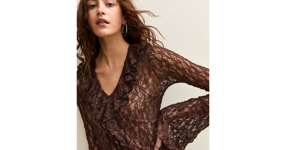 MAKE IT LAST RUFFLED LONG SLEEVE TOP - 4 COLORS