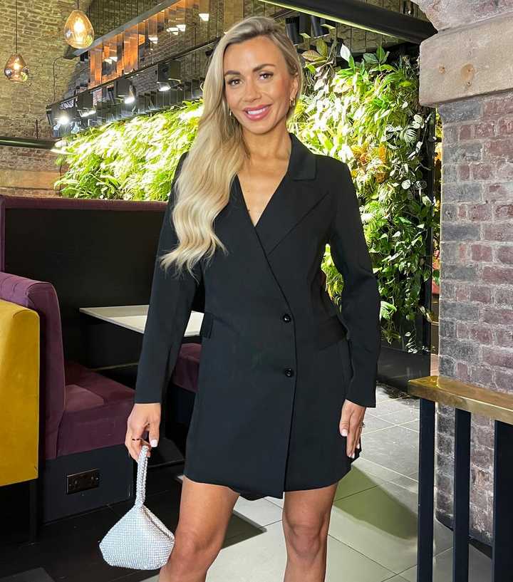 AX Paris Black Blazer Mini Dress