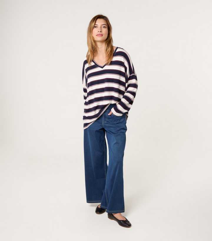 Blue Vanilla Blue Super Wide Leg Jeans