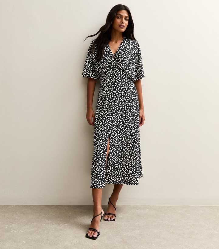 cocktail dress satin Elegant Black with Puff Sleeves – Modish World Butter Yellow color palettes Collar Size:15.5 PA-MCA