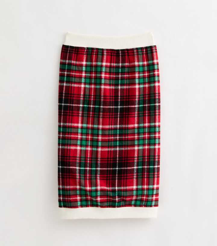Red Checked Doggie Jumper