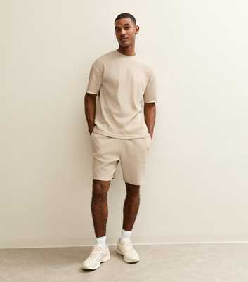Stone Regular Waffle Texture Shorts