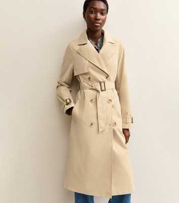 Tall Stone Double Breasted Mac Trench Coat