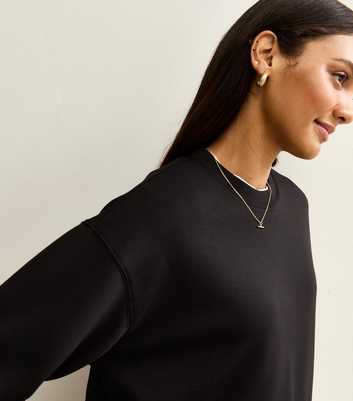 Maternity Premium Black Jersey Sweatshirt