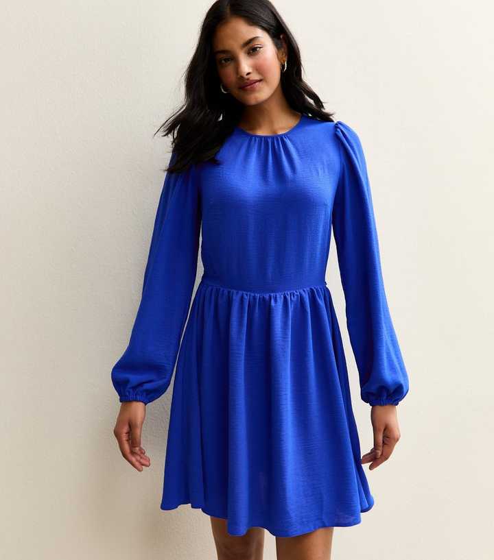 chinese dress ladies Dreamy Vibes Long Sleeve Chiffon Skater Dress