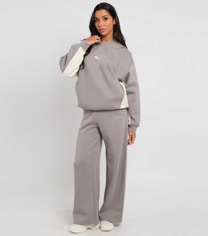 Urban Bliss Grey Wide Leg Joggers