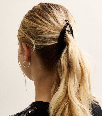 Black Banana Hair Clip
