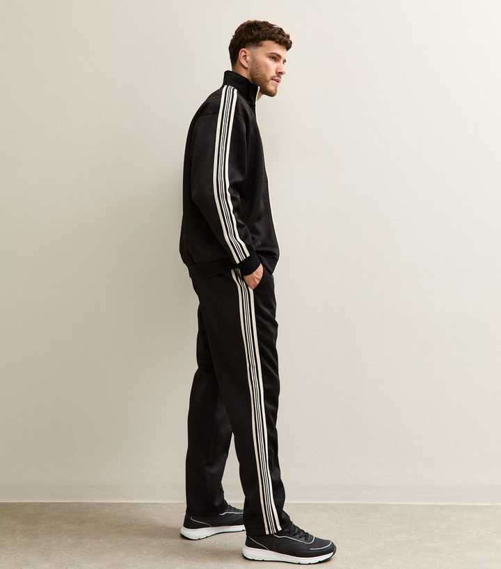 Only & Sons Black Track Trousers