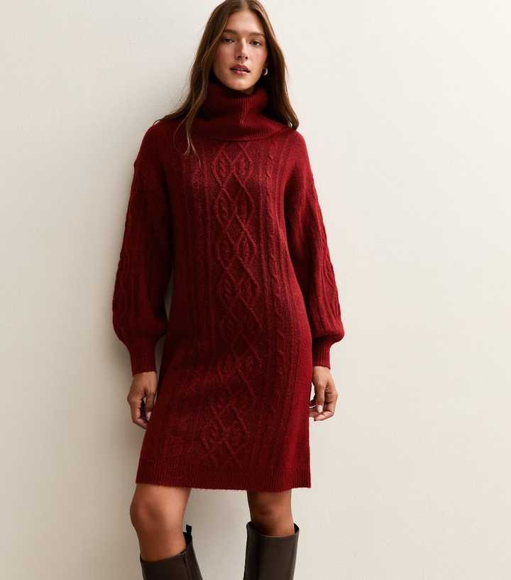 strapless open back dress Knit Mini Dress- Red - Cotton - Timeless - Elevated