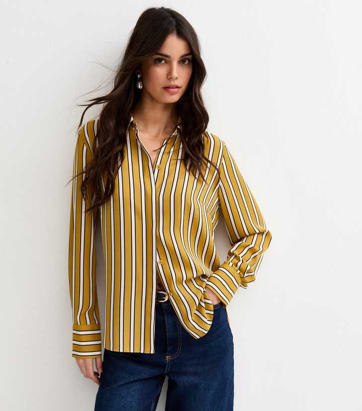 Green Striped Claire Shirt
