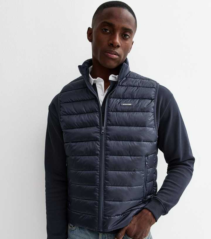 Jack & Jones Navy Lightweight Bodywarmer