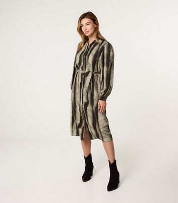 Khaki Shirt Dresses | New Look