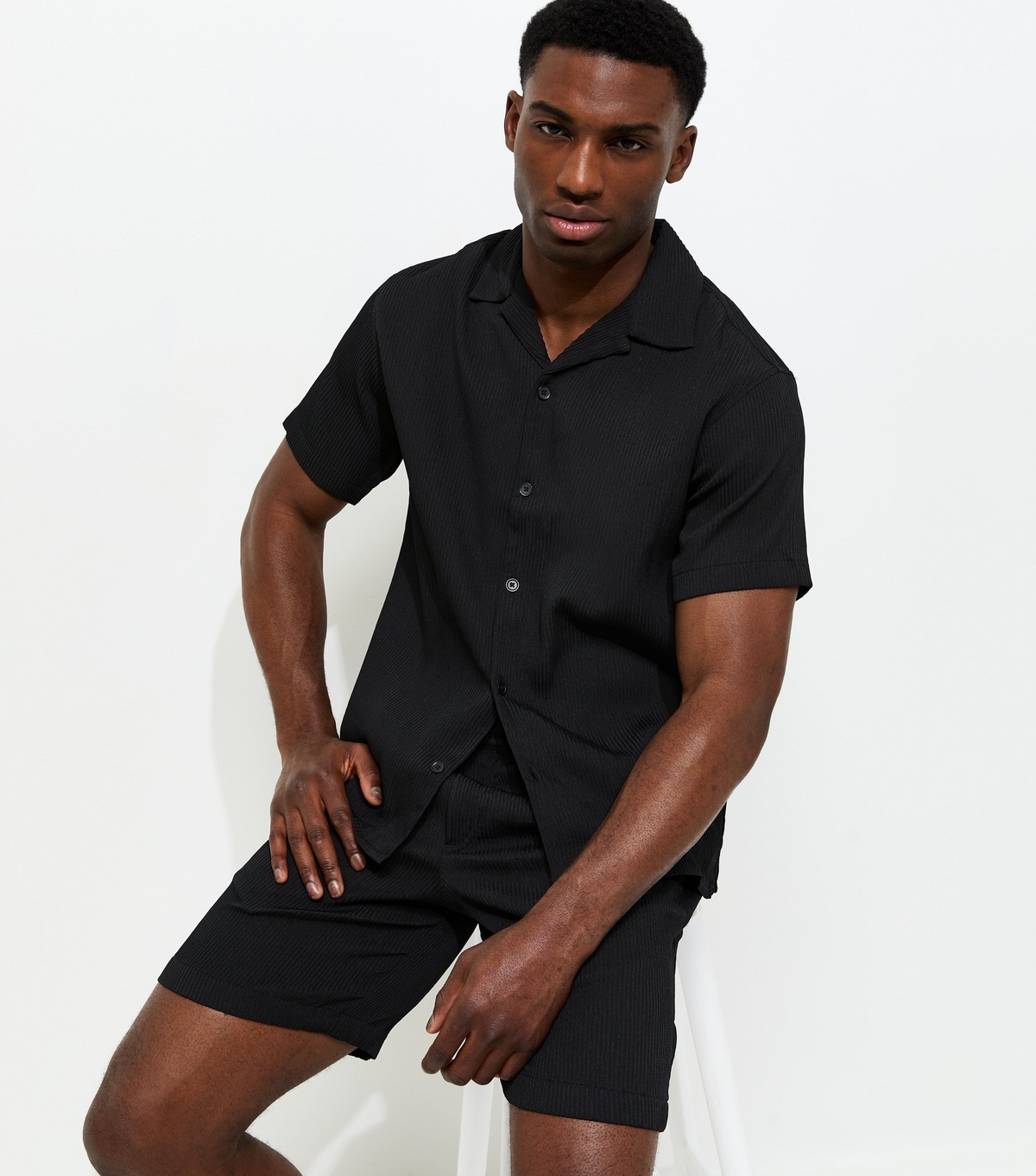 Jack & Jones Men's Noir Shirt Harrison Resort - Image 2