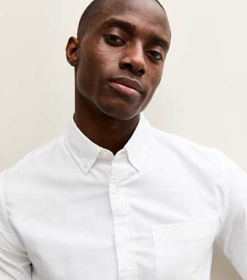 White Regular Oxford Shirt