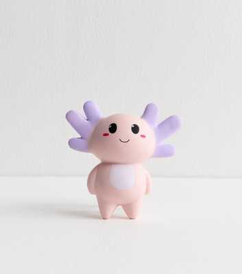 Pink Axolotl Stress Ball