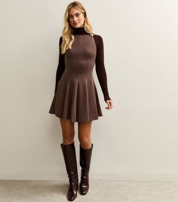 dark brown skater dress Dark Phoenix Dress main image 1