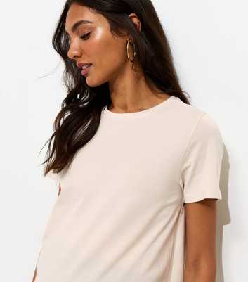 Maternity Stone Crew Neck T-Shirt