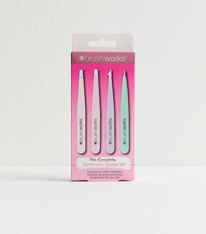 Brushworks Pastels Combination Tweezer Set