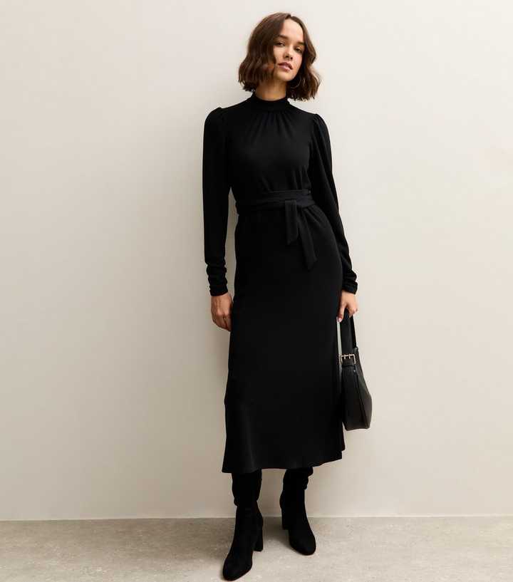 black bridesmaids dress Chic Stretch Satin Sheath/Column Spaghetti Str Color:Olive Green _related_women Black Ruched Side Maxi