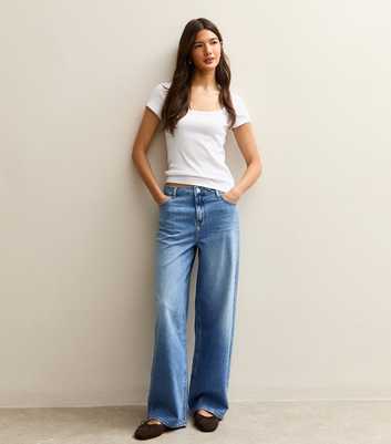 Light Blue Bonnie Slouchy Wide Leg Jeans