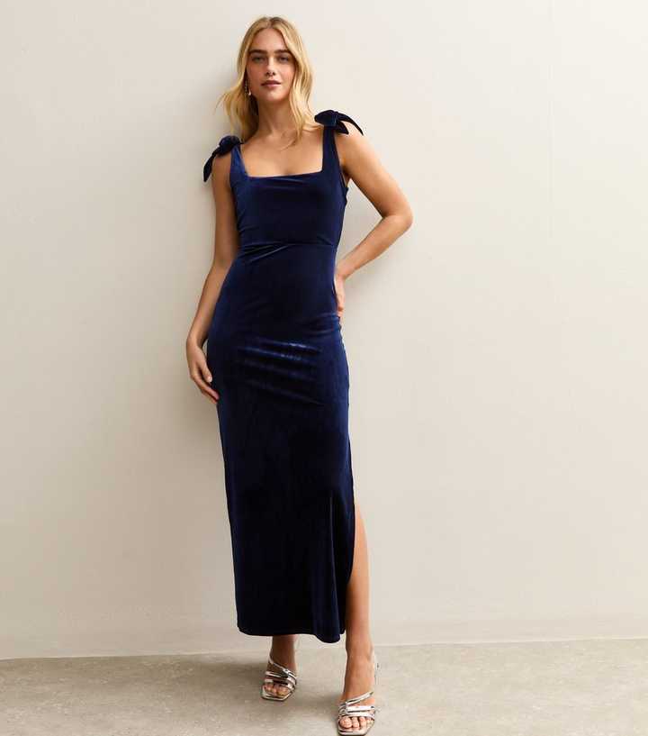 knee length dresses for ladies Pleated Bustier Midi Dress main image 0