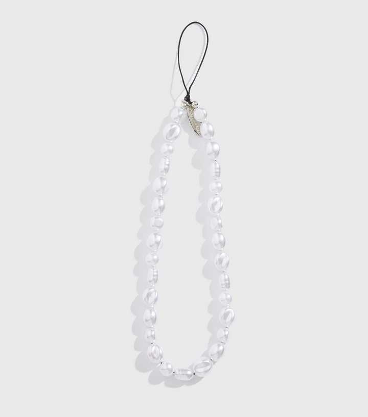 Skinnydip Faux Pearl Phone Strap