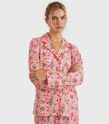 Skinnydip Pink Simpsons Ralph Shirt and Trousers Pyjama Set