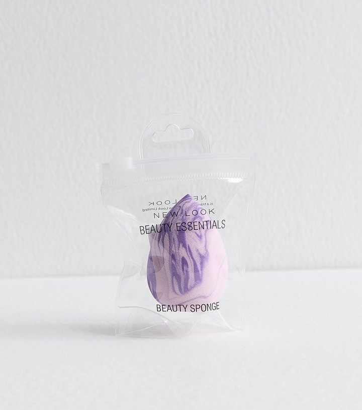 Purple Swirl Pattern Beauty Sponge