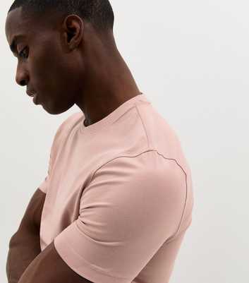 Pink Muscle Fit T-Shirt