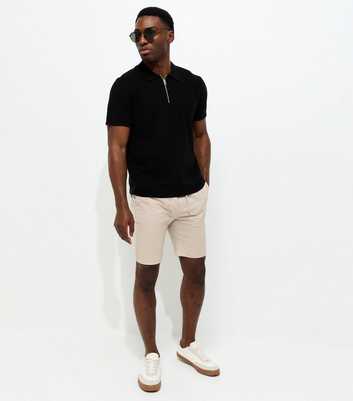 Only & Sons Regular Stone Cotton Rich Drawstring Shorts