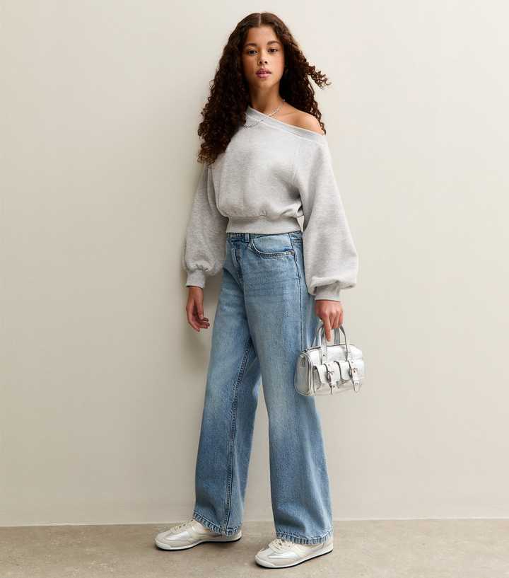 YOURS Plus Size Burgundy Red Off Shoulder Sweatshirt | Yours Clothing