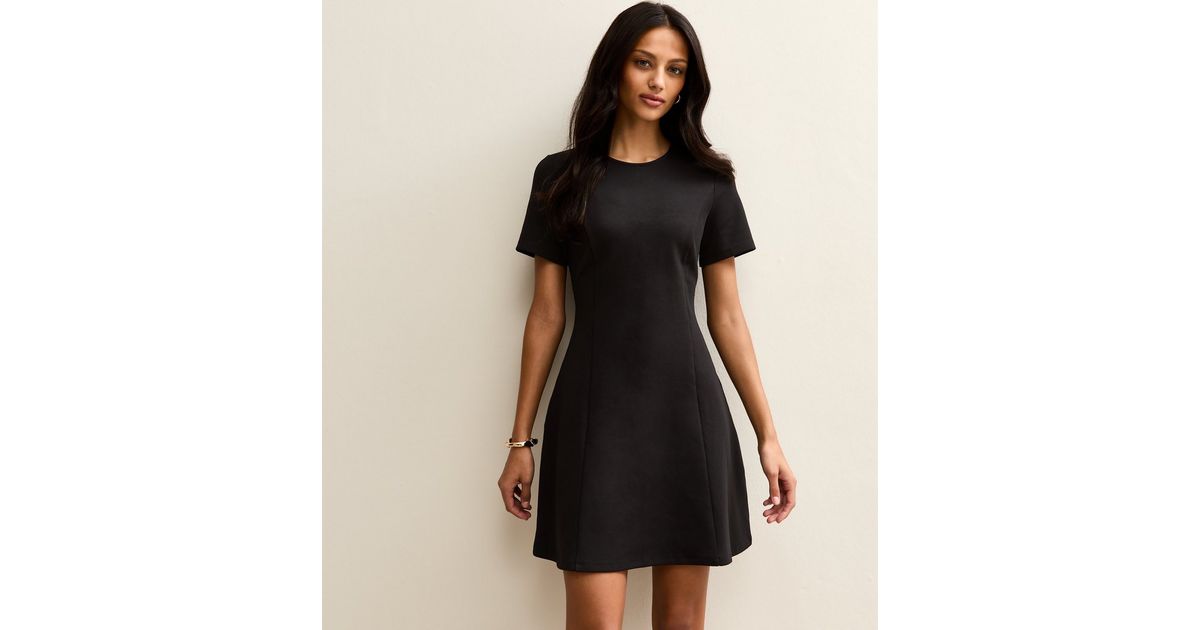 black long sleeve leather dress Turtleneck Short – IRHAZ Which new clothing brand size-18 Size:Age 3