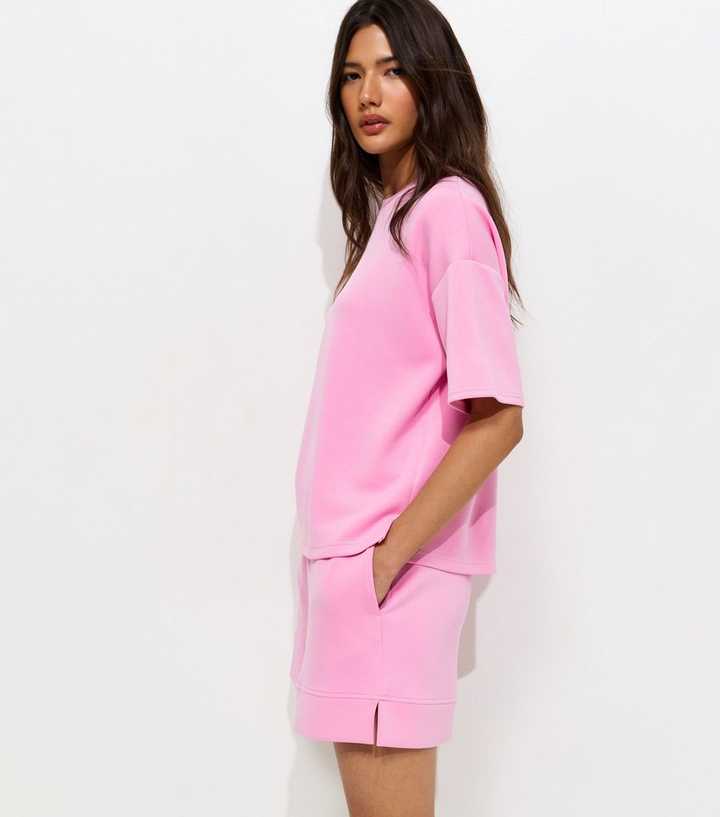 Premium Light Pink Jersey Shorts