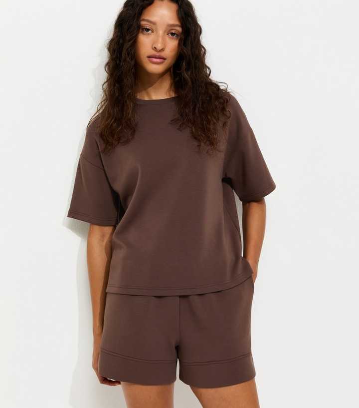 Premium Dark Brown Sweatshirt T-Shirt