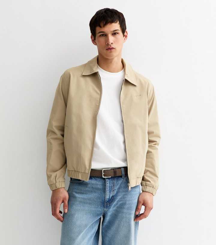 Jack & Jones Light Brown Harrington Jacket