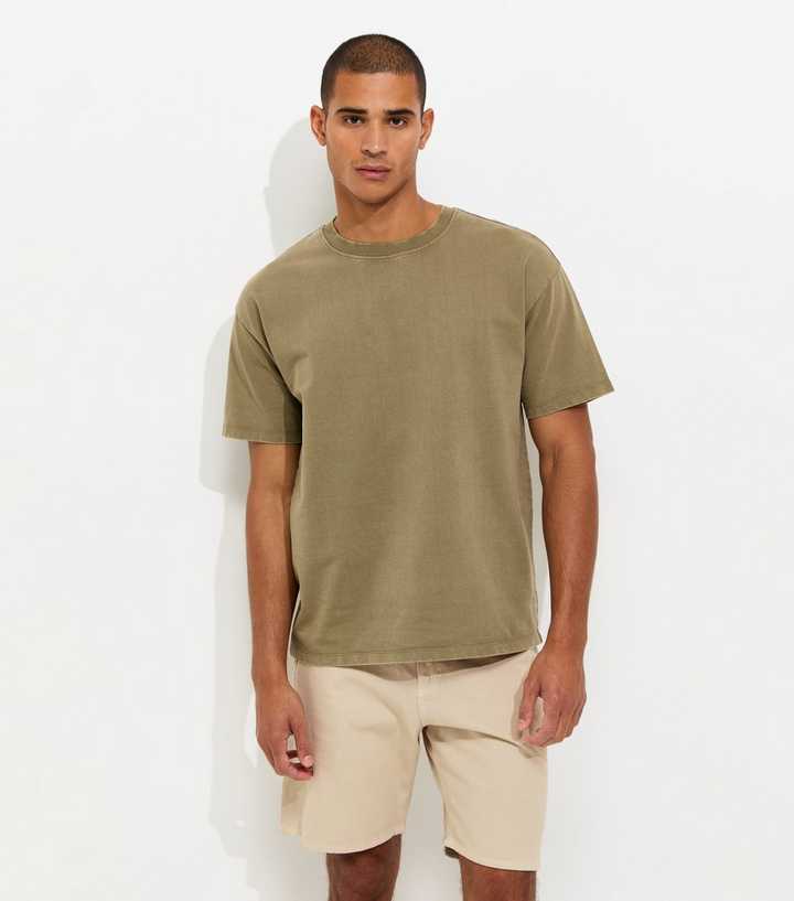 Jack & Jones Stone Cotton Regular Fit Denim Shorts