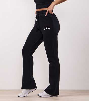 Gym King Black Inspire Flared Jogger
