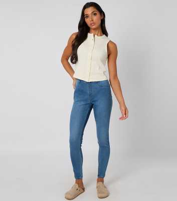 Urban Bliss Blue Jeggings