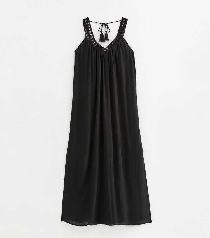 dress bead Decadent Daze Beaded Mini Dress Chocolate main image 1