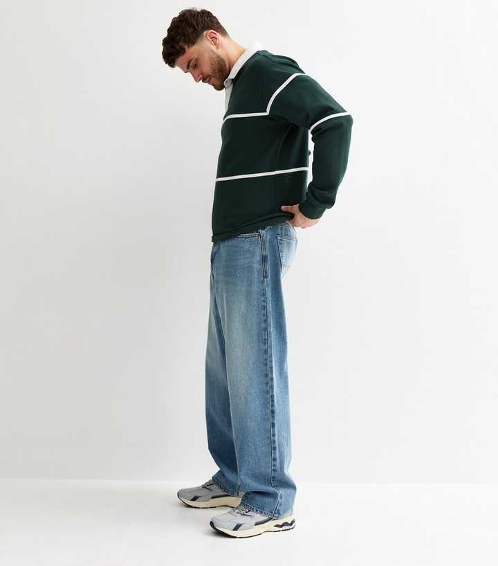 Blue Baggy Fit Jeans