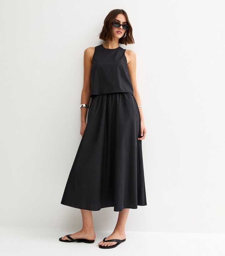 sachin and babi light blue dress Portmans Black Midi Dress 8 main image 1