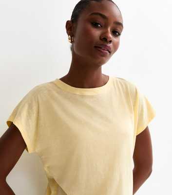 Yellow Grown On Sleeve T-Shirt
