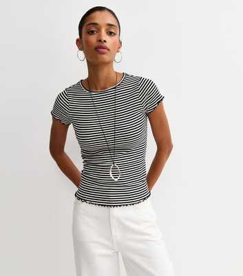 Black Striped Babylock T-Shirt