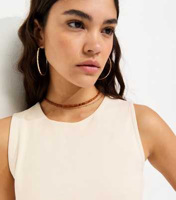 Cream Cotton Rich Tank Top