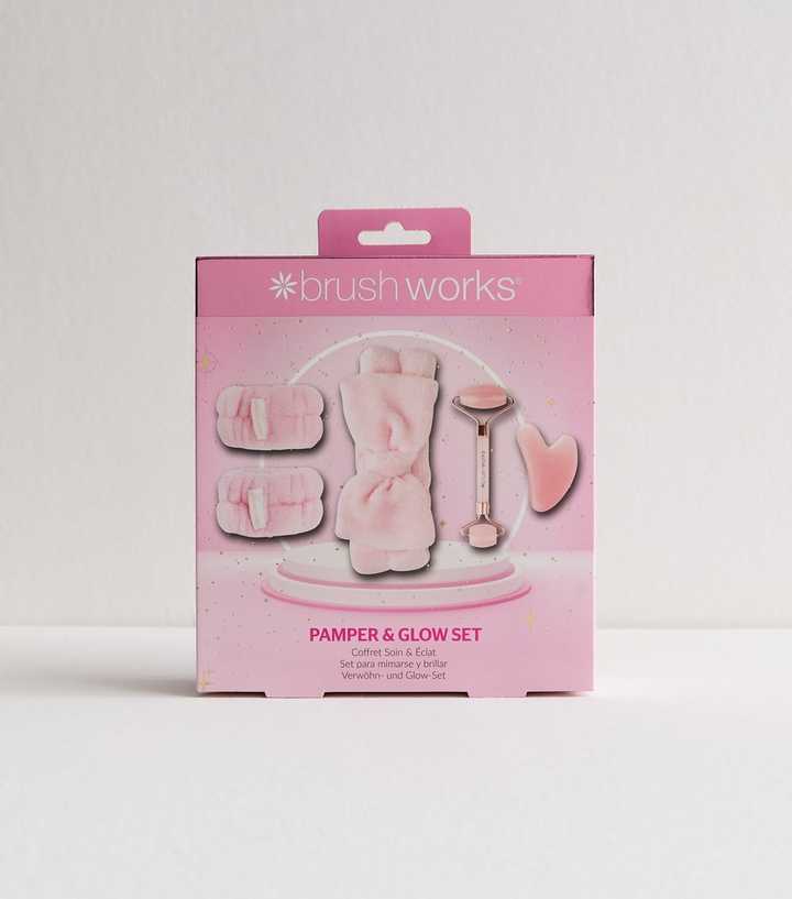 Brushworks Pink Pamper and Glow Set