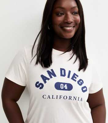 Curves Off White San Diego Graphic T-Shirt