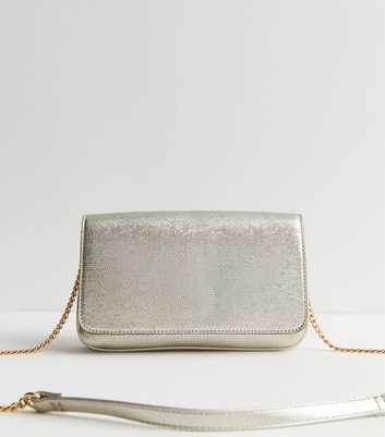 Gold Shimmer Clutch Bag