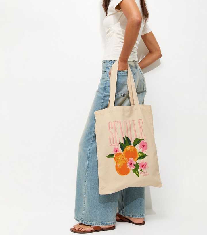 Stone Canvas Seville Tote Bag
