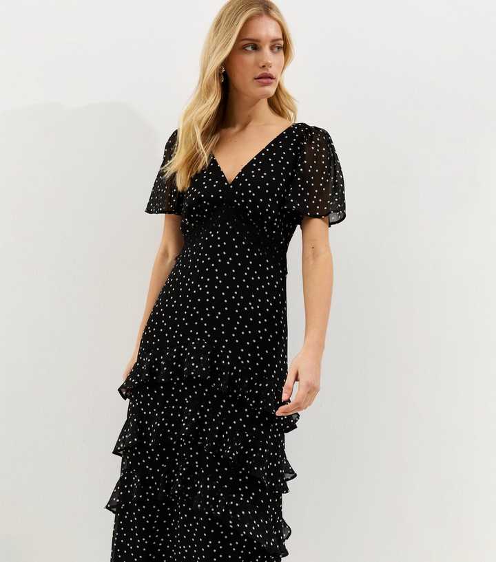 green emerald velvet dress Cutesy Girl Polka Dot Skater Dress main image 0